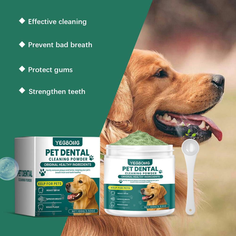 犬用歯磨きパウダー。歯石を除去し、口臭を軽減。ペットの歯のケ - Teeth Whitening Near Me のレビューと価格